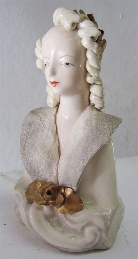 Porcelain Bust Of Victorian Lady By Cordey At 1stdibs