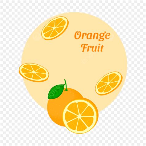 Orange Fruit Illustration Vector Hd Images Floating Orange Fruit