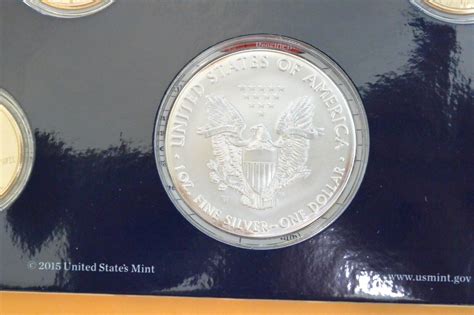 2016 U S Mint Annual Uncirculated Dollar Coin Set Wburnished Eagle Low