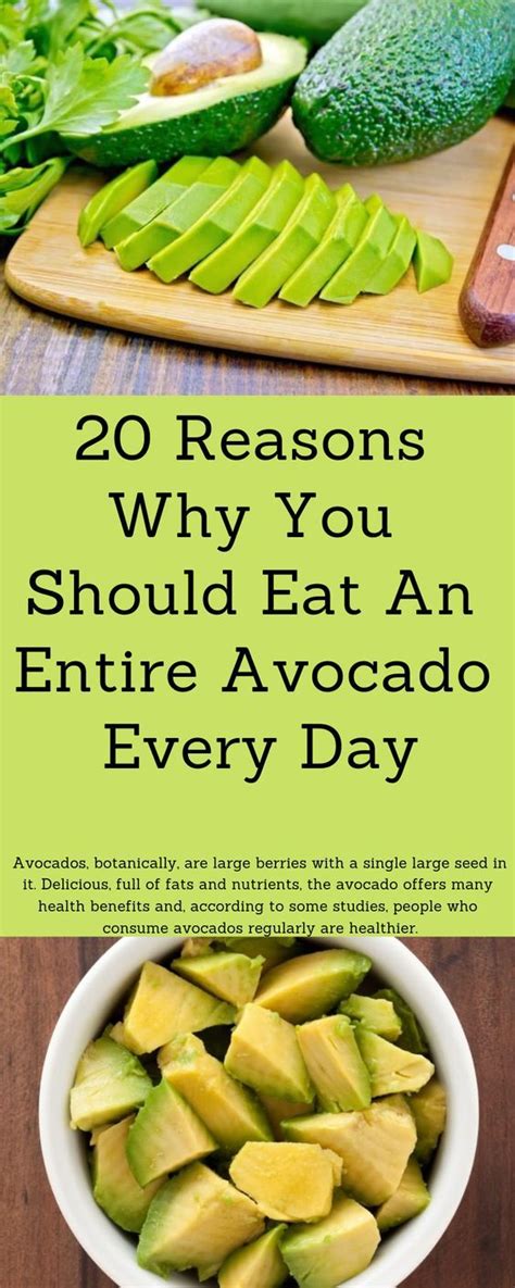 20 Reasons Why You Should Eat An Entire Avocado Every Day Fine