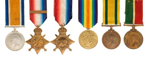 British First World War Service Medals Imperial War Museums