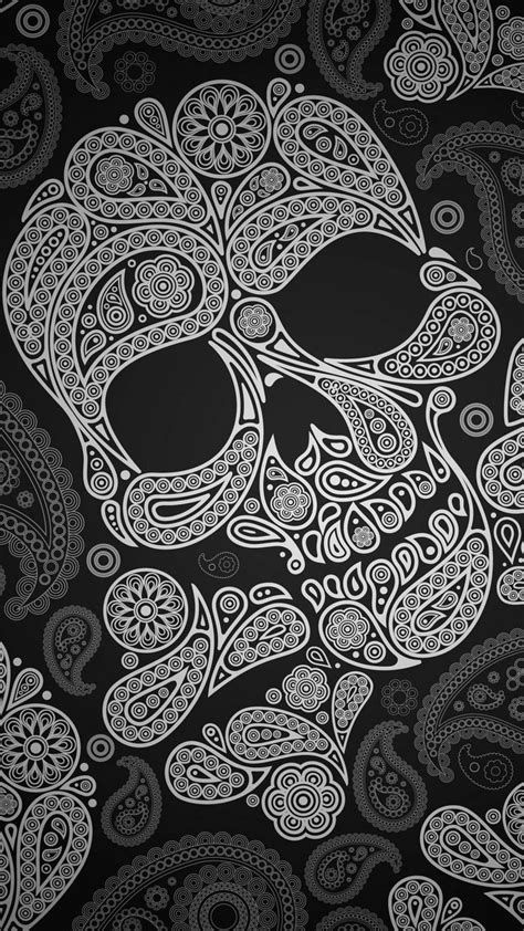 Dark skull iphone wallpaper is the best hd iphone wallpaper image in 2021. 28 Skull iPhone Wallpaper To Darken Up Your Phone Screen ...