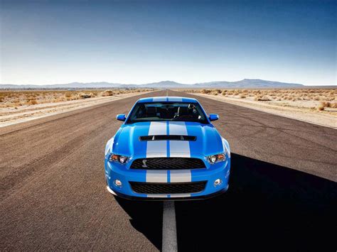 Fondo De Pantalla Coche Mustang Gt Azul