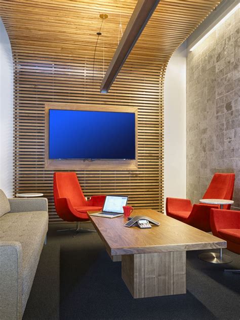 Netflix Headquarters Los Gatos 10 Wood Slat Wall Wooden Slats