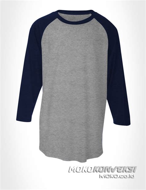 Jual grosir kaos polos kaos raglan dan polo shirt murah kaospolos co id pusat grosir kaos polos jual. Model Design Kaos Raglan Warna Navy - Abu Moko Konveksi ...