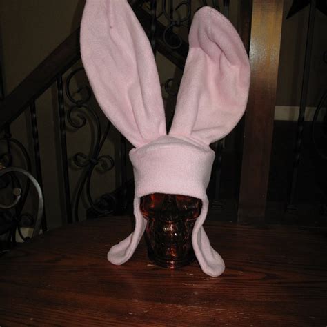 Bunny Fleece Hat Etsy