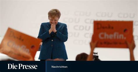 Es War Mir Eine Ehre Merkels Letzte Rede Als Cdu Chefin