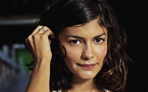Download Wallpapers Audrey Tautou French Actress Portrait Face Photoshoot Brunettes