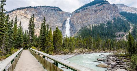 Takakkaw Falls Attraction In Canada