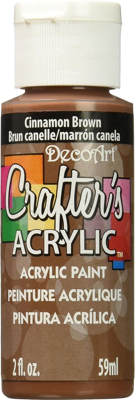 Decoart Dca12 3 Crafters Acrylic Paint 2 Ounce Cinnamon