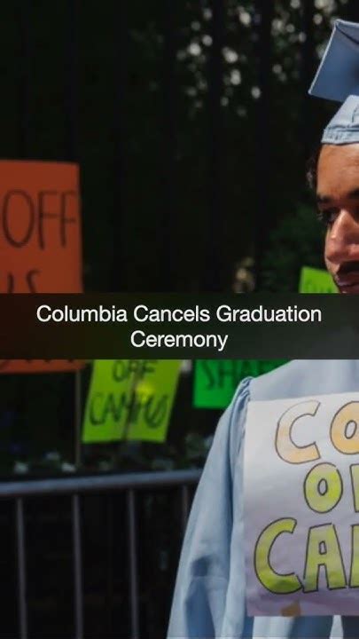 Columbia University Cancels Graduation Ceremony Amid Gaza War Protests