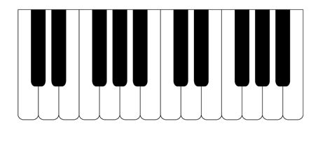 Wavy Piano Keys Clip Art Clipart Best