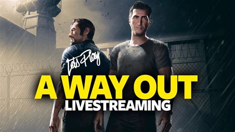 A Way Out Walkthrough Full Game Lets Play A Way Out Gameplay Live