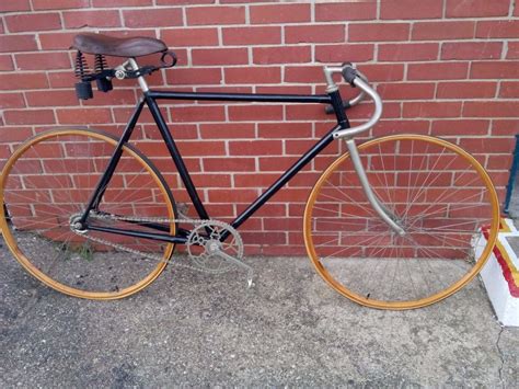 Vintage Bsa Racing Bicycle With Wooden Rims Bicycle Bicycle Race