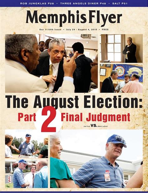 The August Election Part 2 Cover Feature Memphis News And Events Memphis Flyer