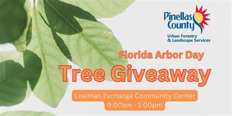 Pinellas County Tree Giveaway • St Pete Catalyst