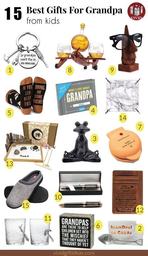 Maybe you would like to learn more about one of these? 15 Best Gifts For Grandpa From Kids (Father's Day 2020 ...