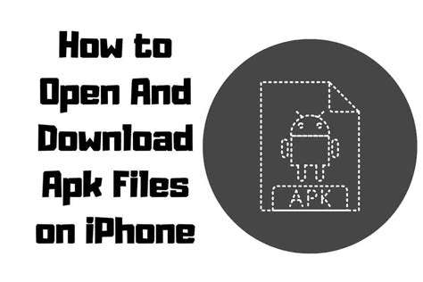 How To Install Apk Files On Iphone In 2023