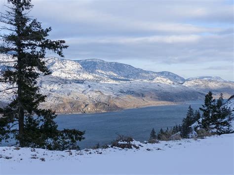 Hd Wallpaper Kamloops Lake British Columbia Canada Winter