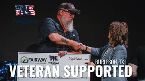 Veteran Supported In Burleson Texas Youtube