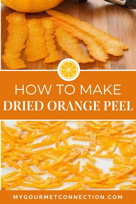 How To Make Dried Orange Peels In The Microwave And On The Stove Top