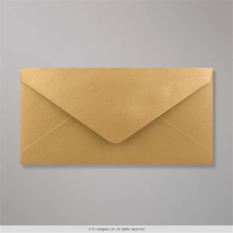 Finally, write your return address on the back of the envelope. 110x220mm (DL) Gold Envelope | GCDLGO | Envelopes Ireland