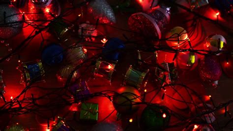 Christmas Tree Lights Blinking 4k Relaxing Screensaver Youtube