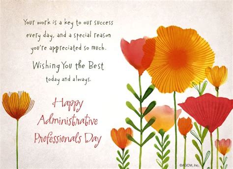 51 Best Happy Administrative Professional Day 2018 Greetings Admin