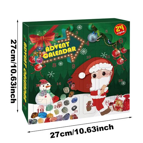 CQININI Toys Countdown sets Advent Calendar 2024 Crystals Kids 24 Days