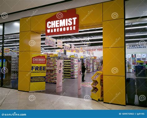 Chemist Warehouse Shop In Westfield Newmarket Shopping Centre Mall