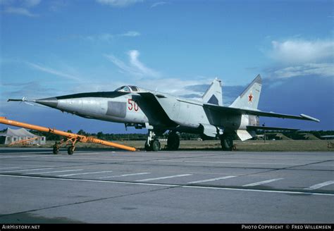 Aircraft Photo Of 50 Red Mikoyan Gurevich Mig 25rbk Russia Air