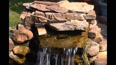 Build your own thread fountain water feature, join. DIY Pond Waterfall Diffuser / Spillway - YouTube