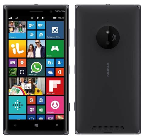 Nokia Lumia 830 4g Lte Bluetooth Camera Windows 8 Phone Color Black Att