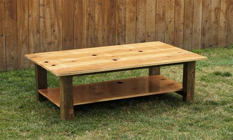 Arbor Exchange Reclaimed Wood Furniture Sugar Pine Coffee Table