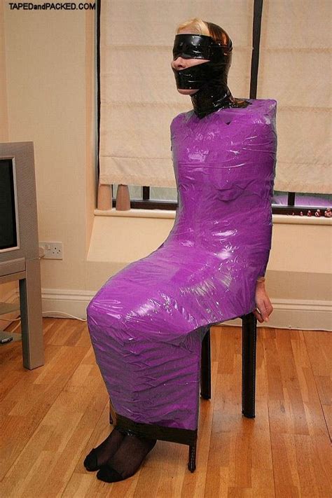 Best Cling Wrap Images On Pinterest Latex Straitjacket And Babe