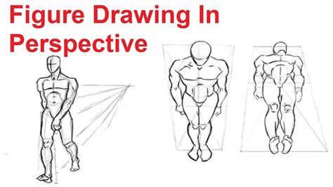 Figure Drawing Lesson How To Draw The Human Figure In Perspective
