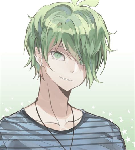 Green Hair Male Anime Oc Who Is The Greatest Anime Character With