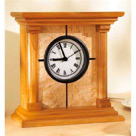 Stately Yet Simple This Architectural Clock Can Be Built With Just A