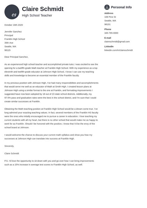15 Creating A Cover Letter Cover Letter Example Cover Letter Example
