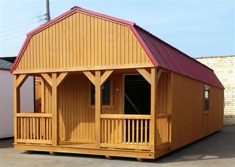 Lofted Barn Cabin Graceland By Wallace Factory Outlet Buildings