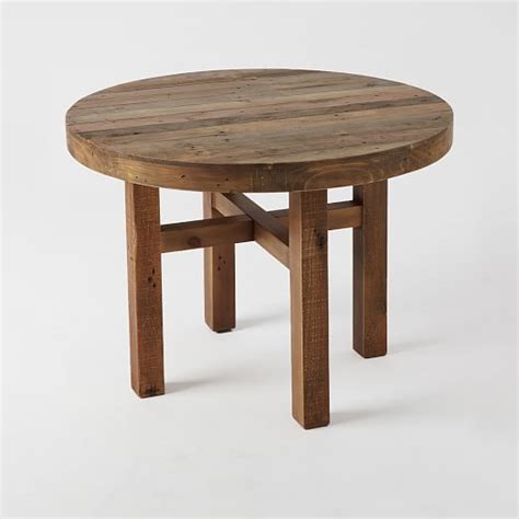 Emmerson™ Reclaimed Wood Round Dining Table West Elm
