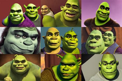Realistic Shrek Portrait Stable Diffusion Openart