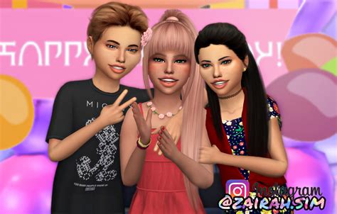 Happy Birthday Roselyn 2 This Pose Pack Including 5 Pose Sims 4