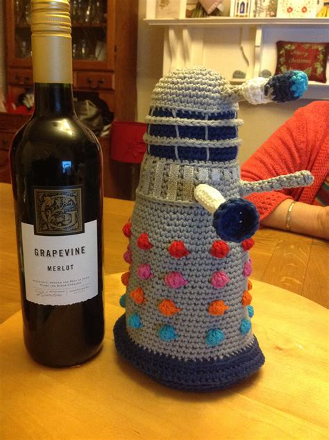 Crocheted Dalek Doctor Who Crochet Hobbies And Crafts Crochet Toys