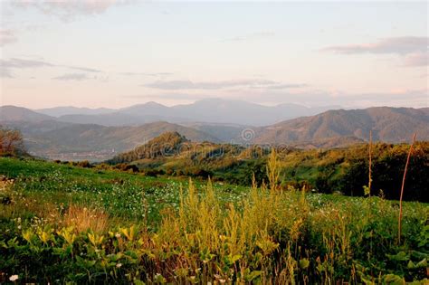 European Mountain Landscape Stock Image Image Of Panoramic Romania