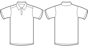 White Polo Shirt For Editing Clip Art Library