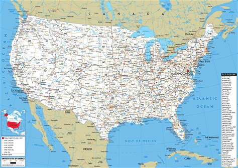 Road Map Of The United States Zip Code Map