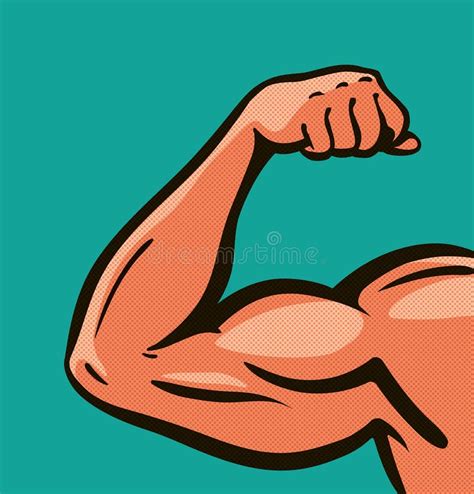 Brazo Músculos De La Mano Icono Del Bíceps O Símbolo Masculino Fuerte