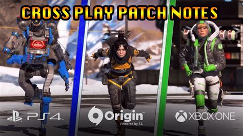 Crossplay Is Here Aftermarket Collection Event Patch Notes Apex