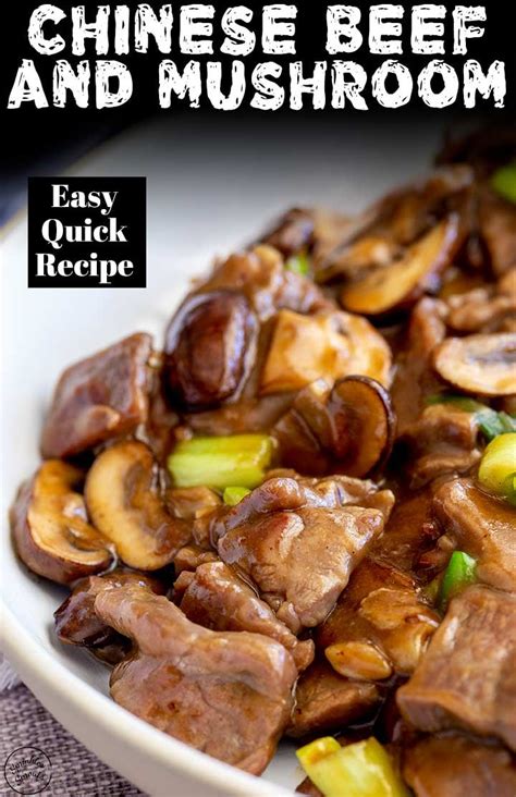 The use of black cardamom, star anise and fennel (see my pho spice. Serve this Takeout style Chinese Beef and Mushroom Stir Fry over rice or noodles or make i ...